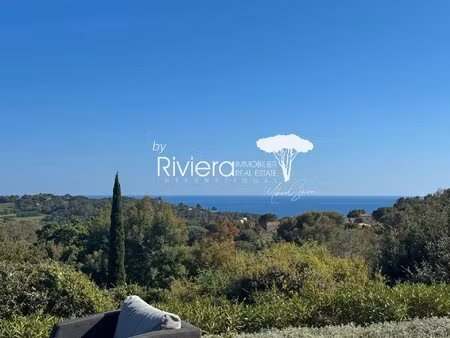 la croix-valmer - villa rénovée avec vue mer & piscine