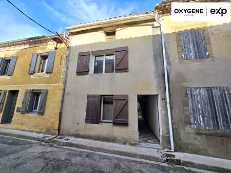 maison de village de 125 m² avec garage  l'ensemble à rénover