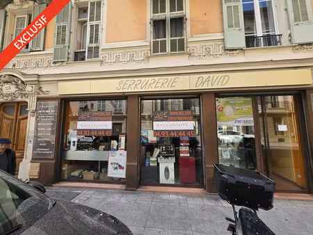 achat local commercial 109m² nice 06000