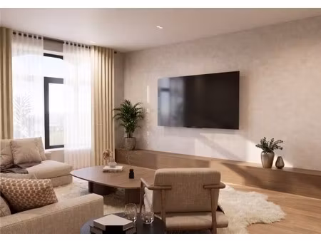 ruim gelijkvloers appartement met stadsterras