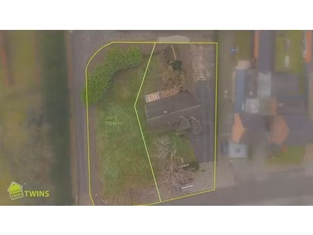 bouwgrond voor een open bebouwing op een gunstige toplocatie in berlare