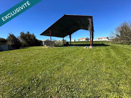 vente terrain 1150 m² saint-léger (17800)