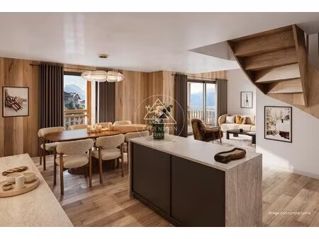superbe appartement neuf deux chambres et coin montagne en duplex au centre de morzine