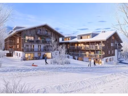 nouvelle résidence au pied du mont-blanc