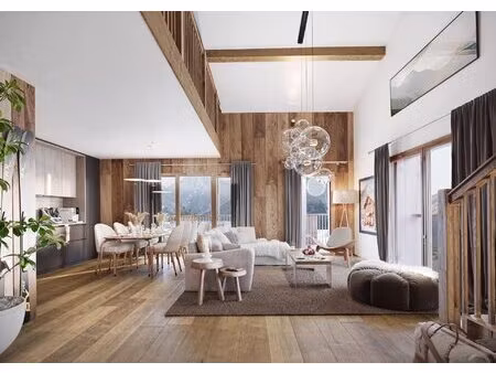 nouvelle résidence au pied du mont-blanc