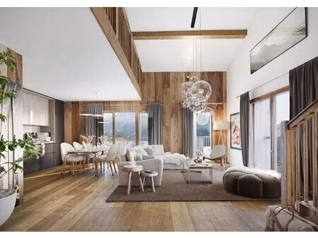 nouvelle résidence au pied du mont-blanc