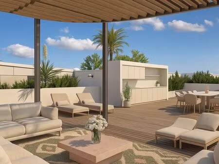 magnifique 5 pieces avec terrasse de 90m² en dernier etage