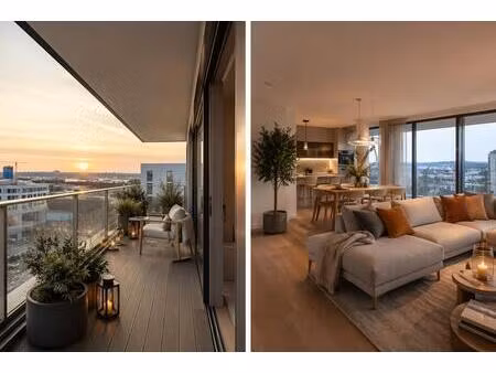 4 pieces - triple exposition - 13ème étage - vue garonne