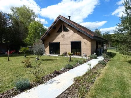 maison ossature bois 110 m2 / 3 chambres / terrain 4200m²