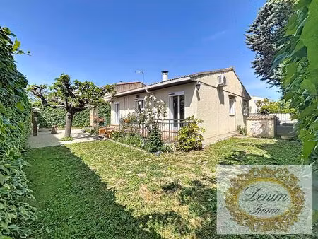 jolie villa de plain pied 83m2 3 chambres garage jardin 328m2