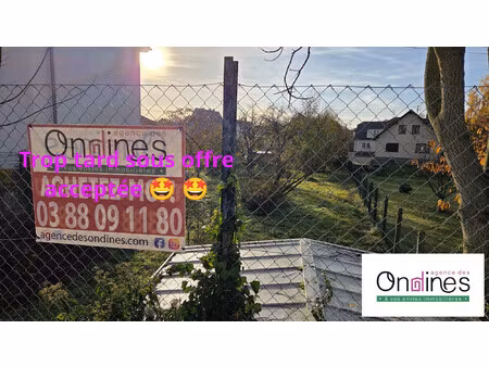 a saisir terrain à bâtir à haguenau