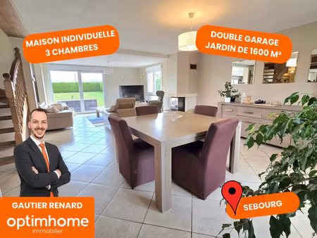 vente maison 6 pièces 150 m² à sebourg (59990)  364 000 €