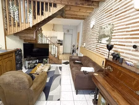 maison de ville et garage