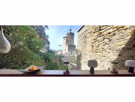 malaucène - maison de village avec vue - 7 pièces de 179 m² - jardin  terrasse   garage et