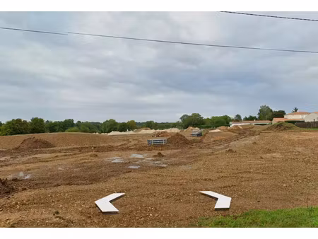 vente terrain 500 m² bussac-sur-charente (17100)