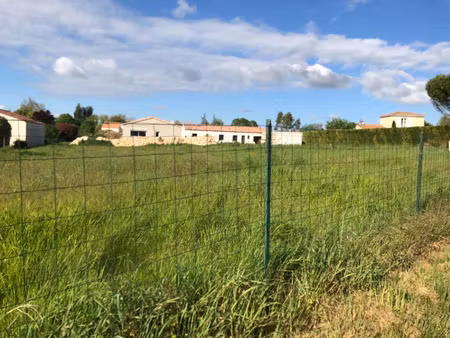 vente terrain 671 m² saint-savinien (17350)