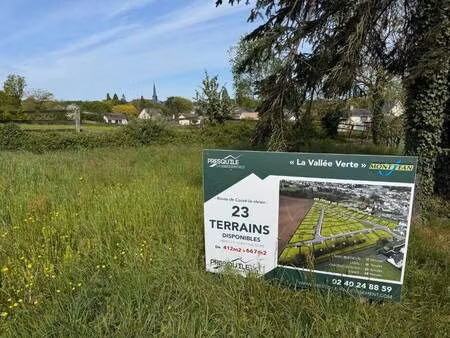 terrain constructible à vendre