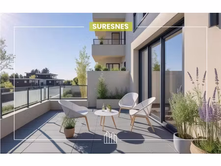 vente appartement neuf 5 pièces 106m2 suresnes - 985000 € - surface privée