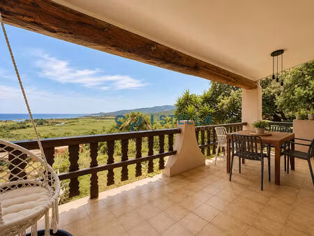 maison de charme avec vue mer panoramique - casaglione