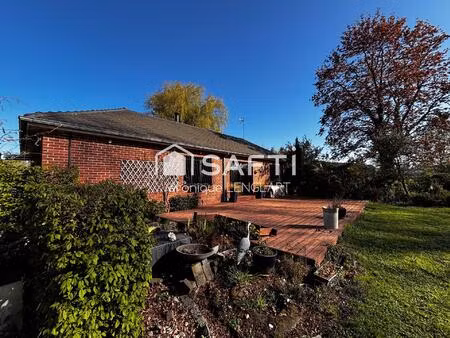 très jolie maison individuelle dans un écrin de verdure à templeuve-en-pévèle