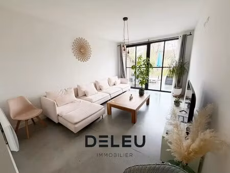 proche marcq  charmante maison flamande 70 m² avec jardin à wasquehal