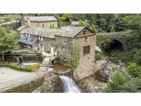 moulin à eau historique restauré avec maison d'amis  piscine et rivière - sud-ouest de la.
