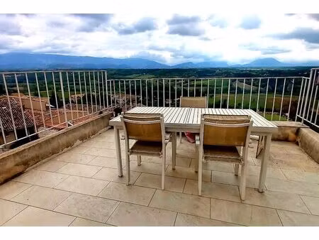 spacieuse maison de village 147 m²  terrasse  vue panoramique.