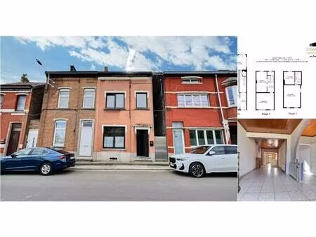 maison à vendre avec terrasse et jardin   courcelles (vbe13558)