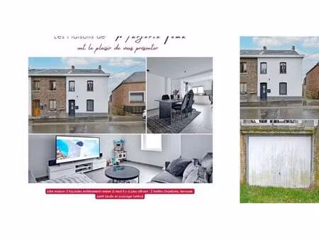 maison à vendre à rue de la grippelotte 114 auvelais (vbe13617)