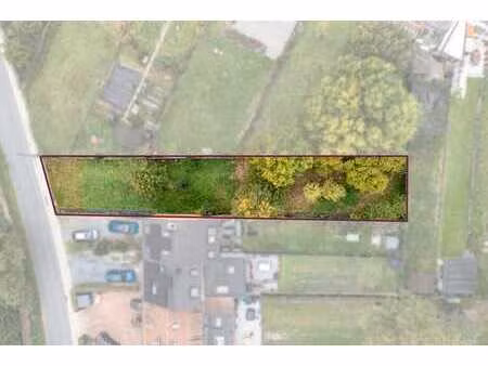 terrain à bâtir (5a38) pour maison mitoyenne  situé au calme
