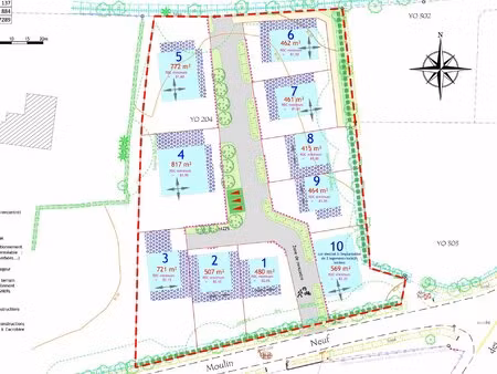 achat : terrain (56130)