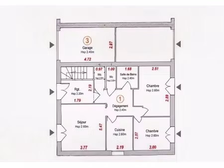 vente appartement 3 pièces 56 m² à saint-génis-des-fontaines (66740)  141 700 €