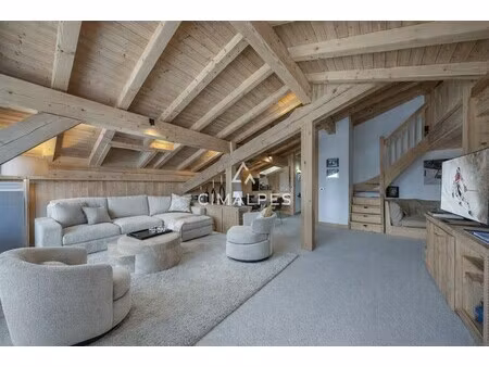 duplex de luxe à vendre à megève