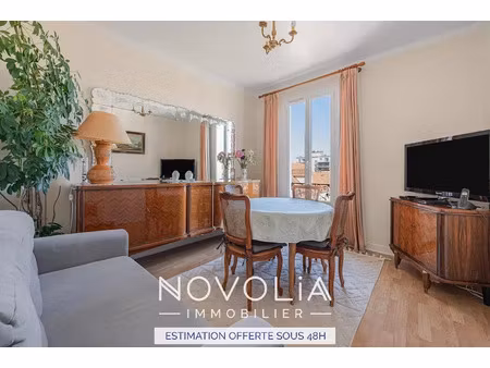 vente appartement 3 pièces 43.36 m² à bagnolet (93170)  295 000 €