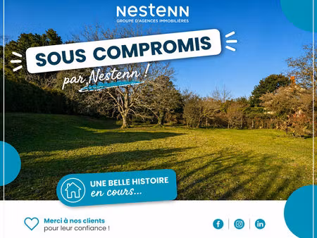 ** sous compromis** terrain à vendre de 457m² situé au centre-ville de castanet-tolosan