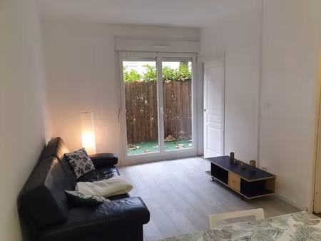 purpan/ancely  t2 meublé avec terrasse