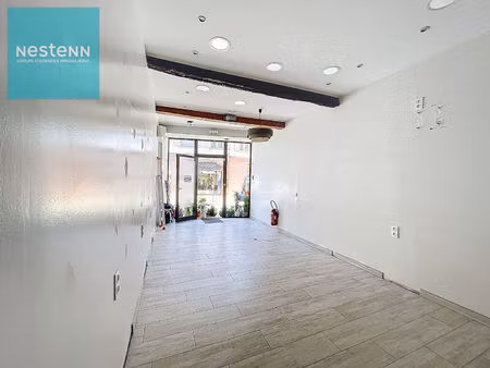 local commercial à louer de 66 m² avec cave  au centre ville de villefranche de lauragais