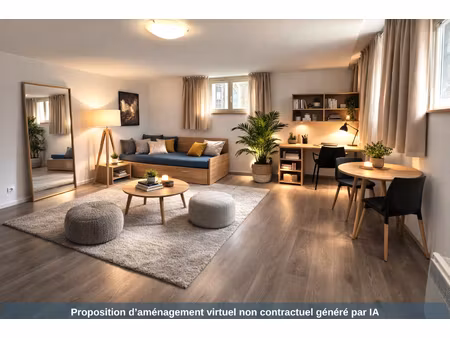 appartement f1-meuble-clermont ferrand - reserve aux etudiants