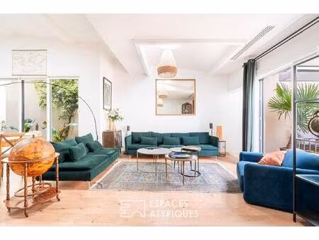 loft en duplex avec terrasse comme une maison