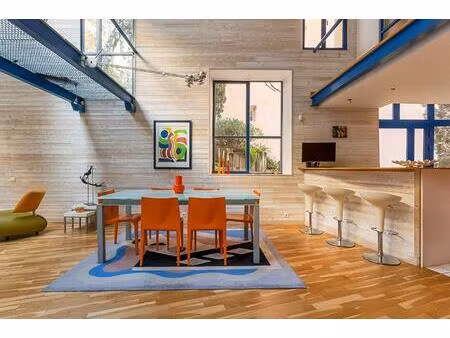 loft avec jardin au centre de la croix-rousse