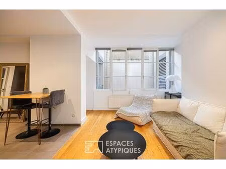 bel appartement entièrement repensé en plein coeur du quartier ainay