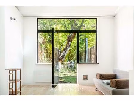 appartement d'architecte avec jardin