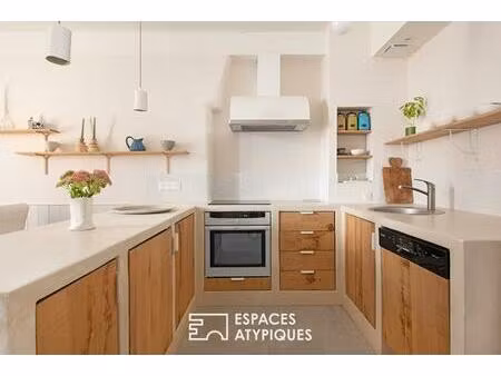 maison de ville clé en main avec jardin secret