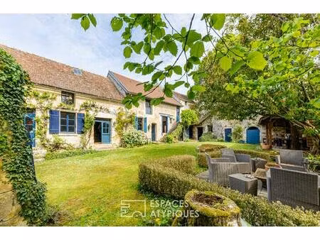 maison de charme ancienne de plus de 150 m² au coeur du village authentique de frouville