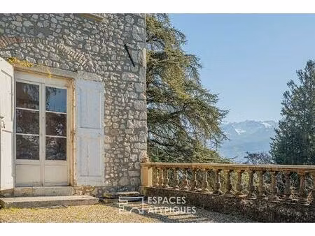 demeure d'exception à réinterpréter en grésivaudan