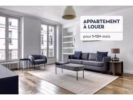 très beau 2 chambres rue du faubourg montmartre