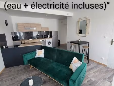 appartement meublé 48m² – 620 cc – tout équipé – dispo début mai