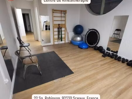salle ostéopathe à louer – sceaux (cabinet équipé  week-end)