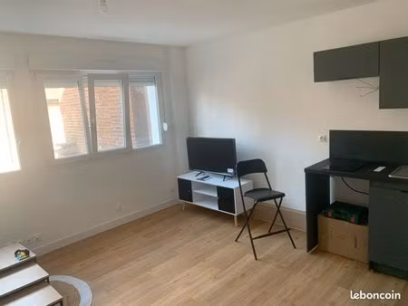 studio meublé  centre ville lens