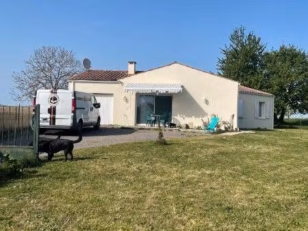 maison chardes montendre 100 m2